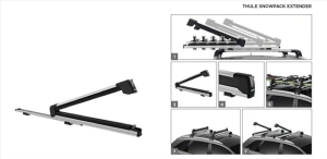 Suport 5 Perechi SCHIURI/2 Snowboard (625MM) Snowpack Extender, THULE