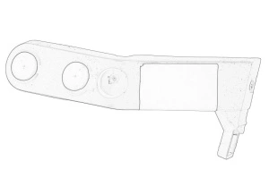 Suport bara / Stanga Inferior OPEL ASTRA J, ASTRA J GTC dupa 2009 - (plastic) - Original OE
