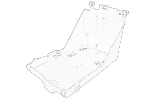 Suport baterie CITROEN BERLINGO, C4 I, C4 PICASSO I; PEUGEOT 3008 SUV dupa 2003 - Original OE