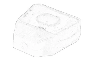 Suport radiator Inferior AUDI A3, TT; SEAT LEON, TOLEDO II; VW BORA I 1996-2018 - (bratara) - Original OE