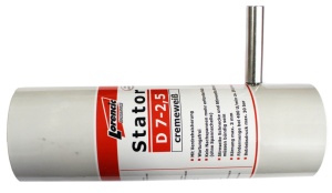 Stator D 7 - 2,5, alb-crem