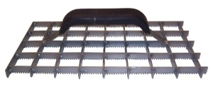 Rabot cu grătar dințat, 280 x 140 mm