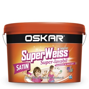 OSKAR SuperWeiss Super-lavabil Rezistent la Mucegai SATIN