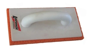 Drișcă cu burete roșu dur, 280 x 140 mm