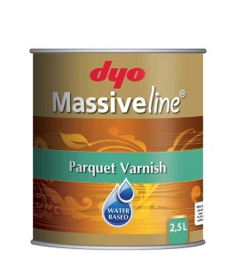 Lac acrilic Dyo transparent lucios pentru lemn pe baza de apa 2.5 l