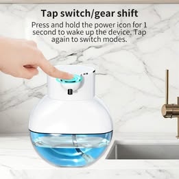 Dozator smart cu senzor pentru sapun lichid, cu acumulator Li-Ion inclus - Img 5