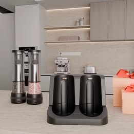 Set rasnita smart, sare &piper cu statie incarcare si afisaj LCD - Img 5