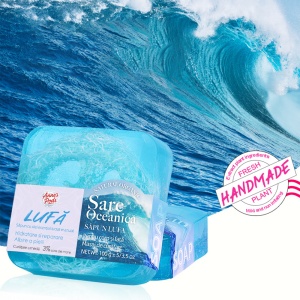 Sapun LUFA cu sare oceanica,facut manual, 100gr.