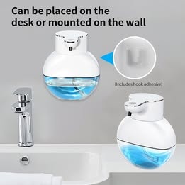 Dozator smart cu senzor pentru sapun lichid, cu acumulator Li-Ion inclus - Img 4