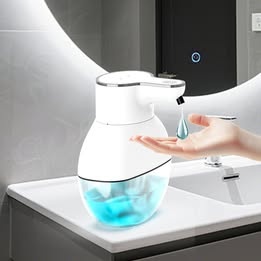 Dozator smart cu senzor pentru sapun lichid, cu acumulator Li-Ion inclus
