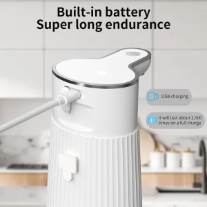 Dozator smart cu senzor pentru sapun lichid, cu acumulator Li-Ion inclus - Img 3
