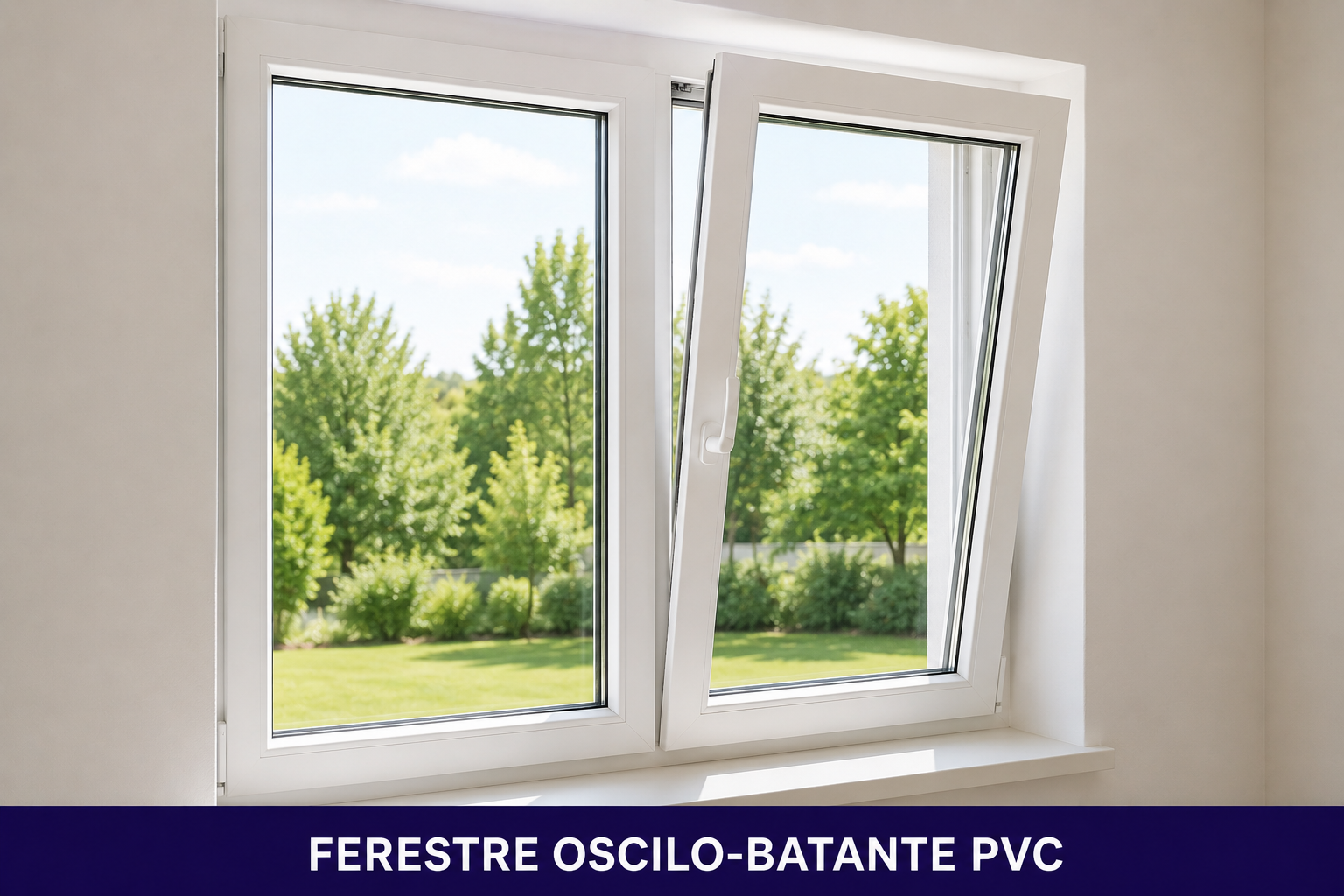Ferestre oscilo-batante PVC