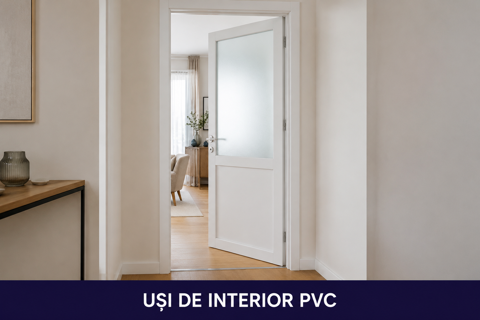 Uși de interior PVC