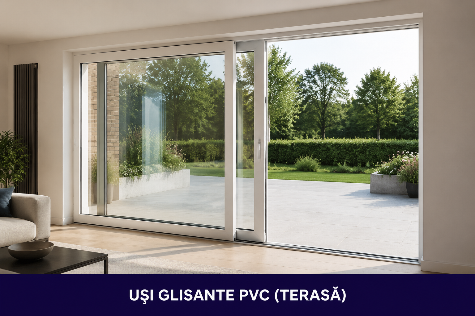 Uși glisante PVC (terasă)