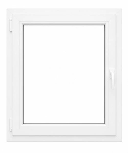 Fereastră PVC termopan Kömmerling 76 AD, 6 camere, 100×120 cm, oscilobatantă