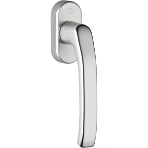 Mâner fereastră PVC HOPPE Stuttgart Secustik, aluminiu, argintiu (F1)