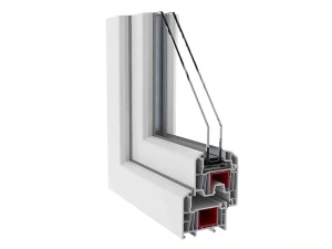 Fereastră PVC termopan fixă Ramplast SOLID 700, 6 camere, 120×150 cm - Img 2