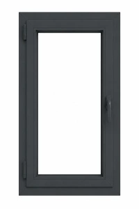 Fereastră PVC termopan Kömmerling 76 AD, 6 camere, 80×120 cm, oscilobatantă - Img 4