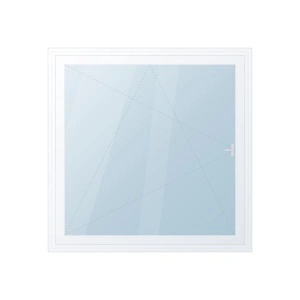 Fereastră PVC termopan Ramplast SOLID 700, 6 camere, 116×116 cm, oscilobatantă - Img 3