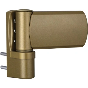 Balama ușă PVC greenteQ TB100, reglabilă 3D, max. 100 kg, aur perlat RAL 1036