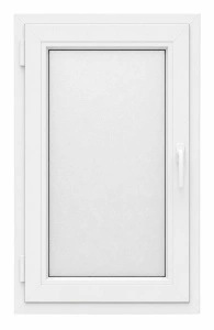 Fereastră PVC geam sablat Ramplast SOLID 700, 6 camere, 56×86 cm, batantă