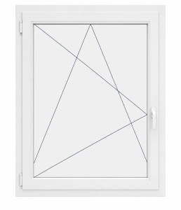 Fereastră PVC termopan Kömmerling 76 AD, 6 camere, 120×140 cm, oscilobatantă - Img 2