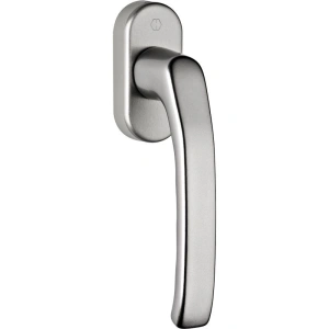 Mâner fereastră PVC HOPPE Stuttgart Secustik, aluminiu, argintiu închis (F9)