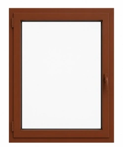 Fereastră PVC termopan Kömmerling 76 AD, 6 camere, 100×120 cm, oscilobatantă - Img 5