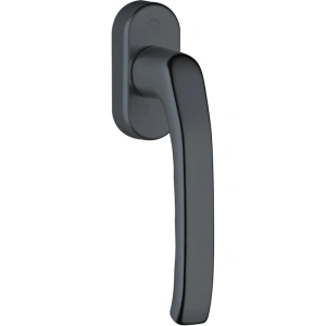 Mâner fereastră PVC HOPPE Stuttgart Secustik, aluminiu, negru