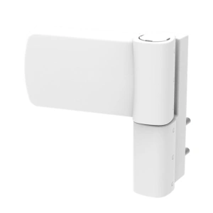 Balama reglabilă 3D Reze pentru uși PVC, 120 kg, alb sau maro