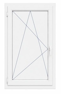 Fereastră PVC termopan Ramplast SOLID 700, 6 camere, 56×86 cm, oscilobatantă - Img 2