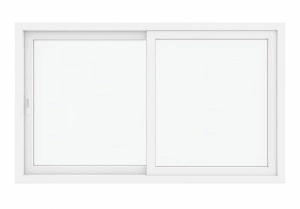 Fereastră PVC glisantă Kömmerling PremiLine 80, 200×140 cm