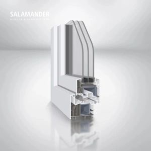 Fereastră PVC termopan Salamander proEvolution 72, 5 camere, 86×116 cm, batantă - Img 3