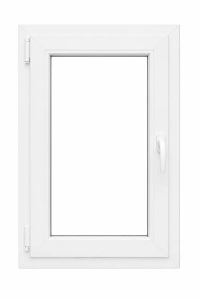 Fereastră PVC termopan Kömmerling 76 AD, 6 camere, 60×90 cm, oscilobatantă