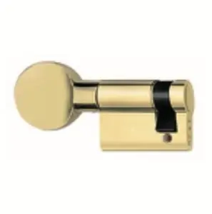 Semicilindru Kale K-164 M, buton plat, fără cheie