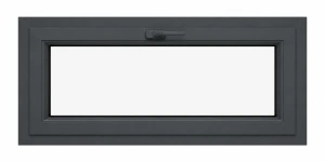 Fereastră PVC basculantă Ramplast SOLID 400, 4 camere, 100×50 cm - Img 3