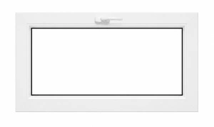 Fereastră PVC basculantă Ramplast SOLID 400, 4 camere, 100×60 cm