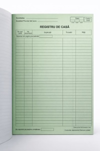 Registru de casă A4 vertical autocopiativ - Img 2