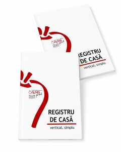 Registru de casă A4 vertical simplu