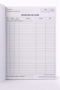 Registru de casă A4 vertical simplu - Img 2