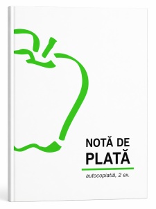 Nota de plată A6 autocopiativă
