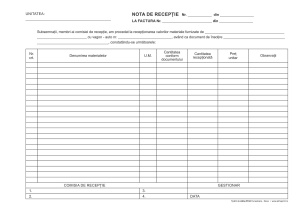 Notă de recepție autocopiativă fără TVA - Img 2