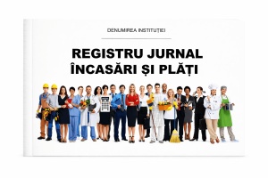 Registru jurnal de încasări și plăți - autocopiativ