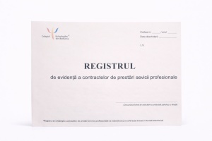 Registru de evidență a contractelor de prestări servicii profesionale