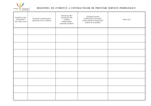 Registru de evidență a contractelor de prestări servicii profesionale - copertă rigidă - Img 2