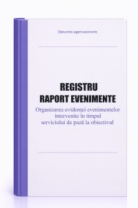 Registru raport de eveniment
