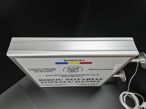 Caseta luminoasă dublă față - Img 2