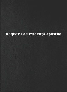 Registru de evidență apostilă