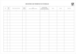 Registru de termene succesorale - Img 2