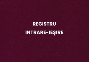 Registru intrare-ieșire A4 - copertă rigidă - Img 3